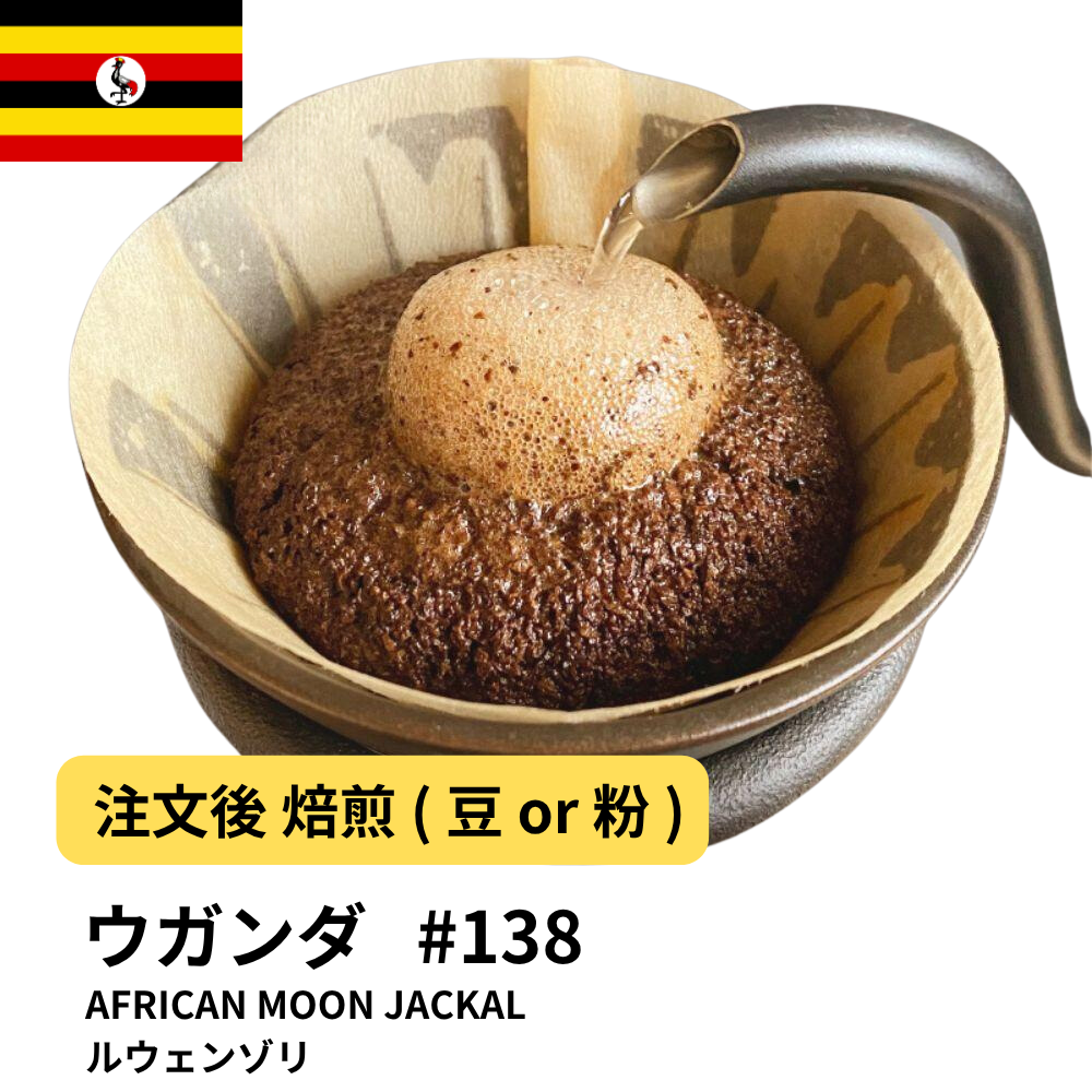 コーヒー豆 ウガンダ AFRICAN MOON JACKAL ルウェンゾリ #138|DripTrip