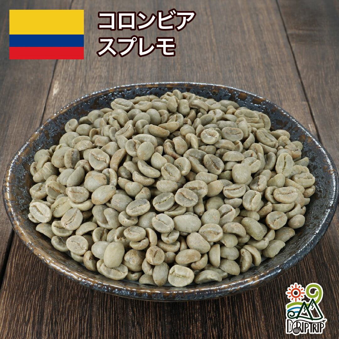コーヒー生豆 お試しセット 6種 600g 自家焙煎用 未焙煎 珈琲 生豆 飲み比べ 初心者向け サントス モカ マンデリン グァテマラ DRIP TRIP 送料無料