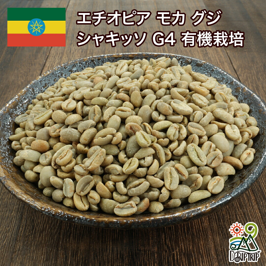 有機栽培 モカ グジ シャキッソ G4 エチオピア